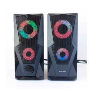 SENON JGO PARLANATES SK26B GAMING 2.0 USB NEGROS DOBLE PARLANTE
