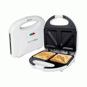 KANJI SANDWICHERA KJHSM700SW01 BLANCA 700w MANGO FRIO INDICADOR LUMINOSO 2 TOSTADOS