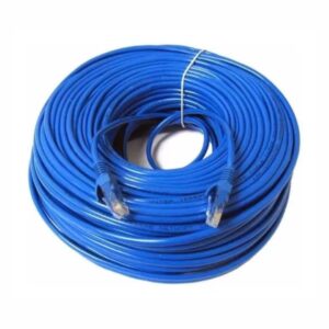 CABLE RED UTP 20MTS AZUL EN BOLSA