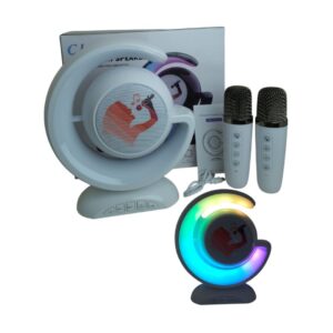 PARLANTE GOOGLE CL110 BATERIA USB-BT/SD-AUX C/2 MIC INALAMBRICOS